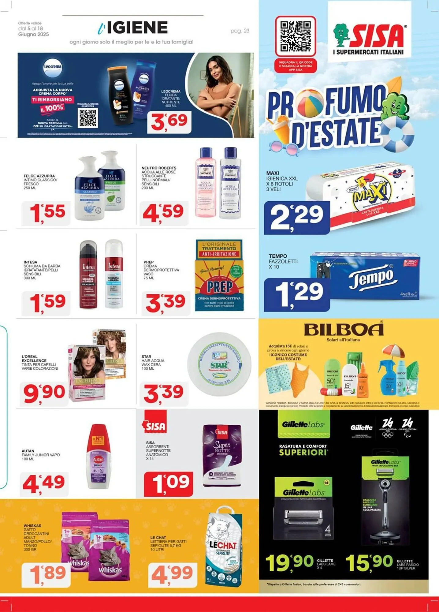 Volantino Sisa da 5 giugno a 18 giugno di 2025 - Pagina del volantino 23