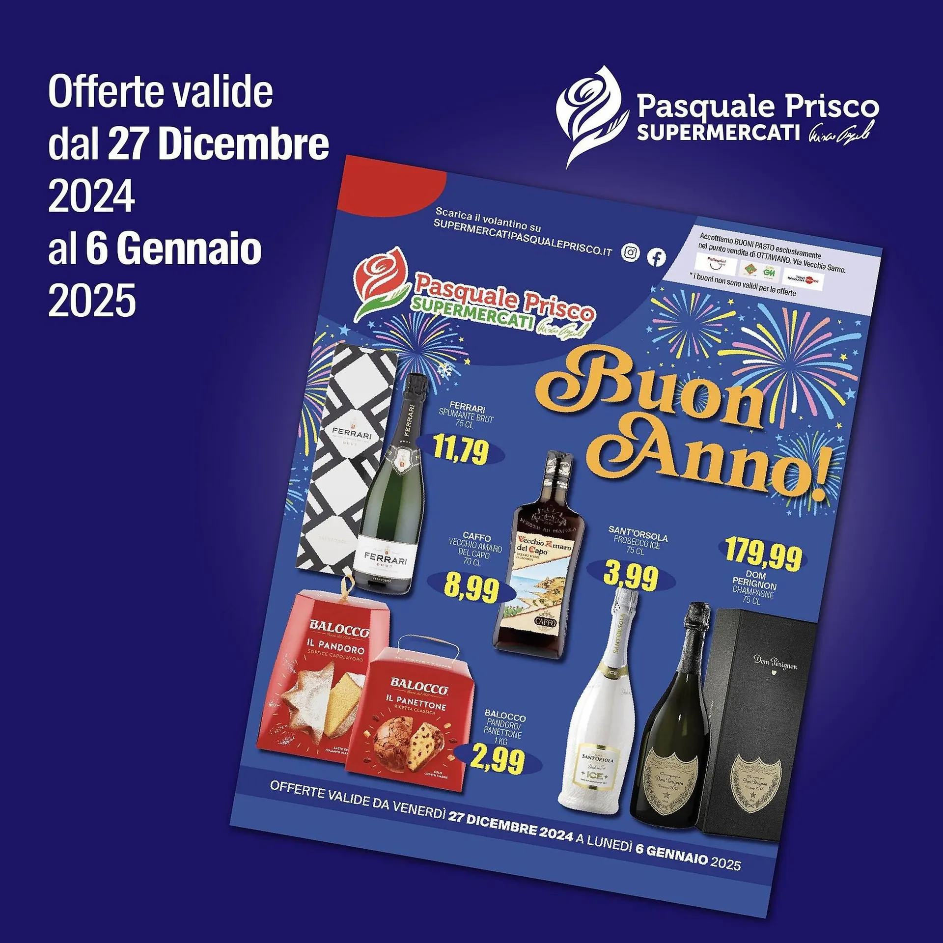 Volantino Supermercati Pasquale Prisco - 1