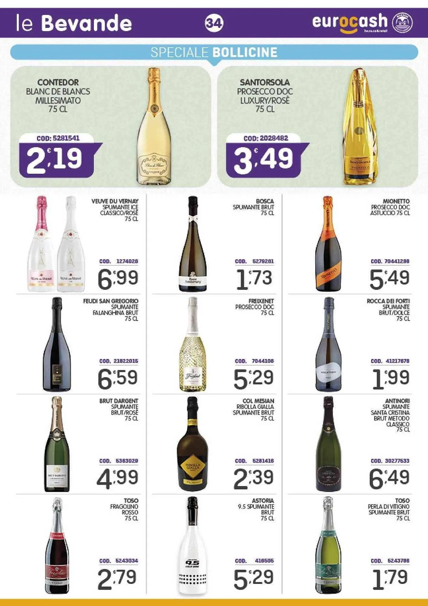 Volantino Eurocash da 12 maggio a 1 giugno di 2025 - Pagina del volantino 34