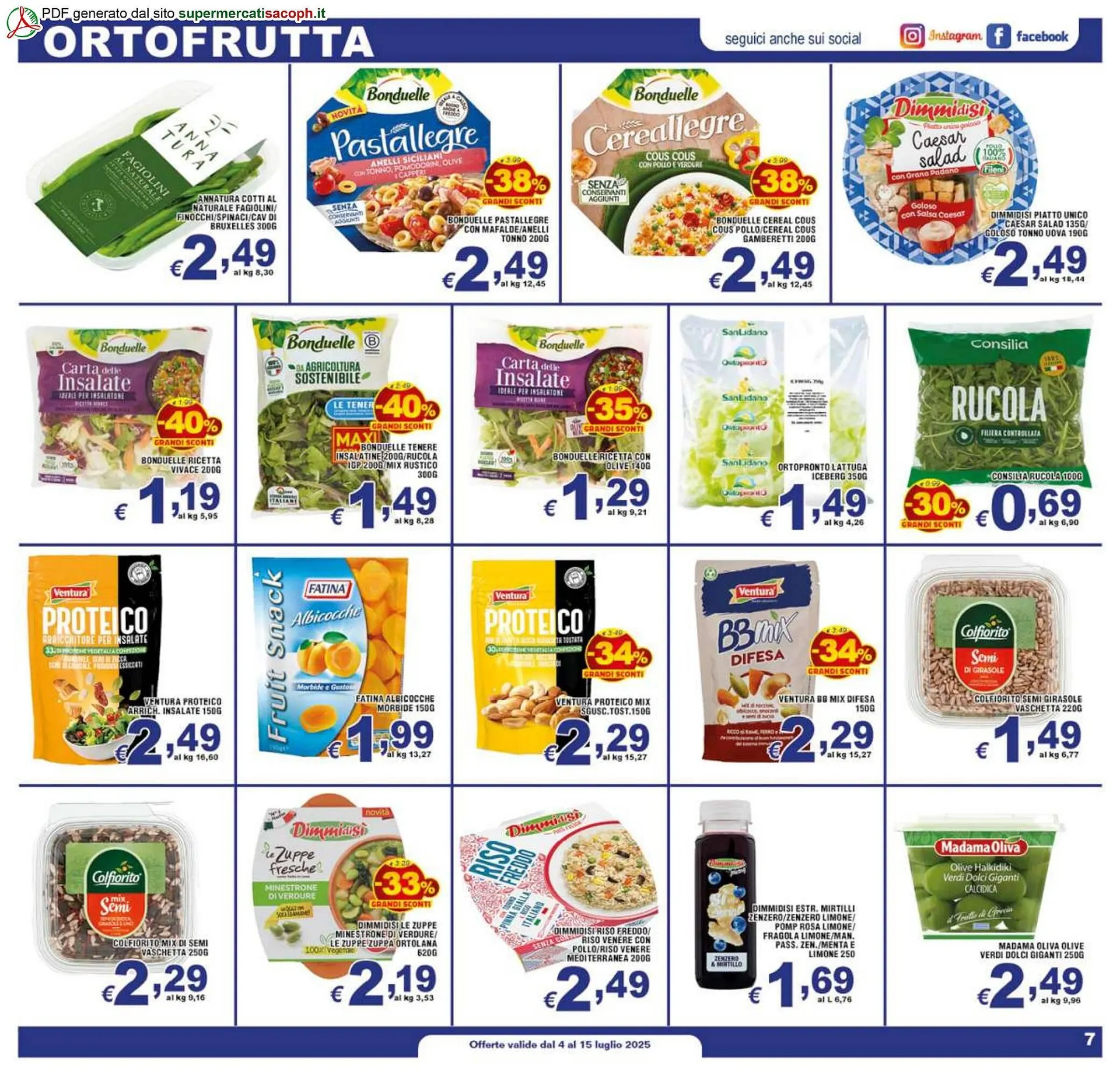 Volantino Sacoph da 4 luglio a 15 luglio di 2025 - Pagina del volantino 7