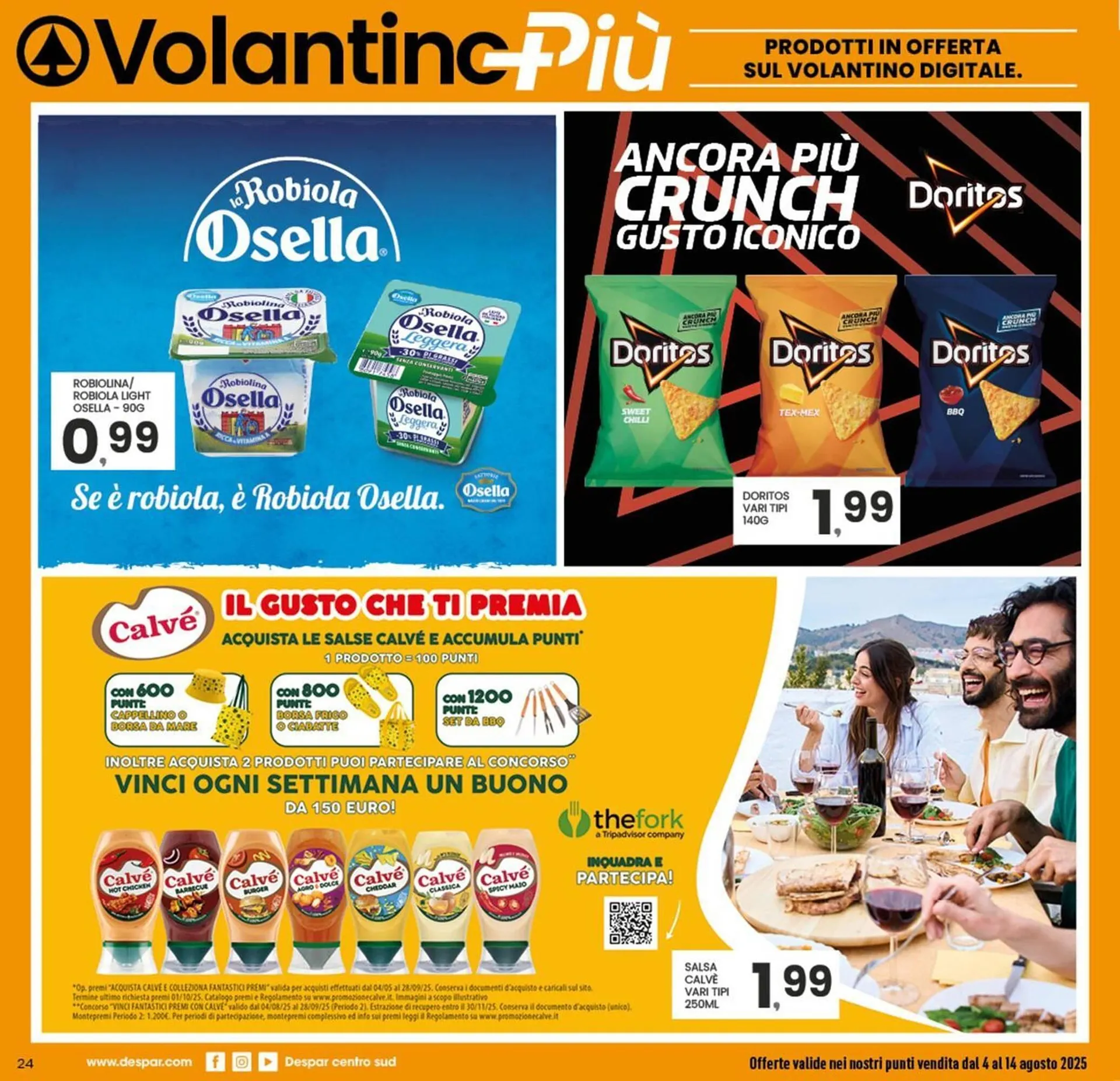 Volantino Despar da 4 agosto a 14 agosto di 2025 - Pagina del volantino 24