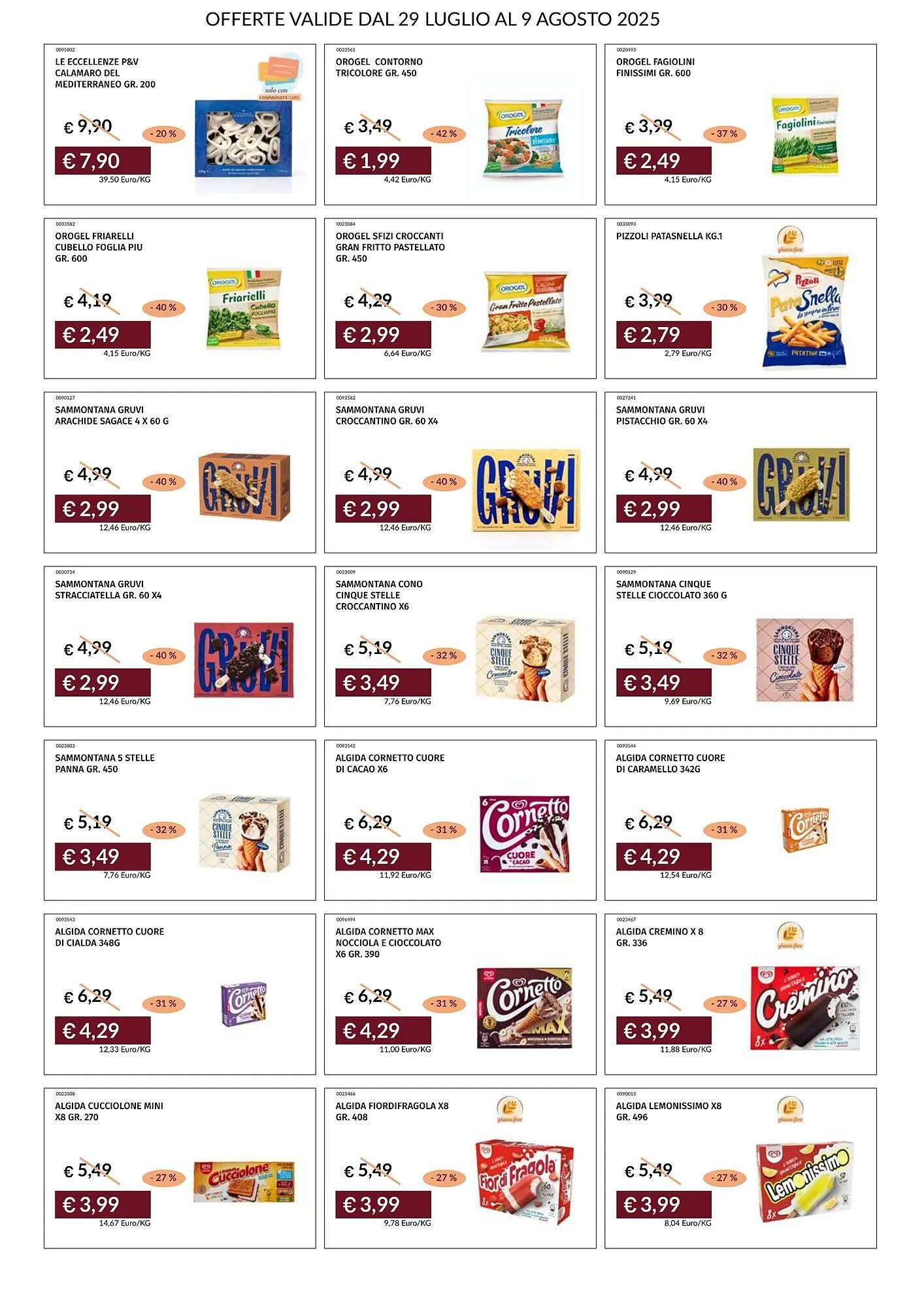 Volantino Prezzemolo e Vitale da 29 luglio a 9 agosto di 2025 - Pagina del volantino 10
