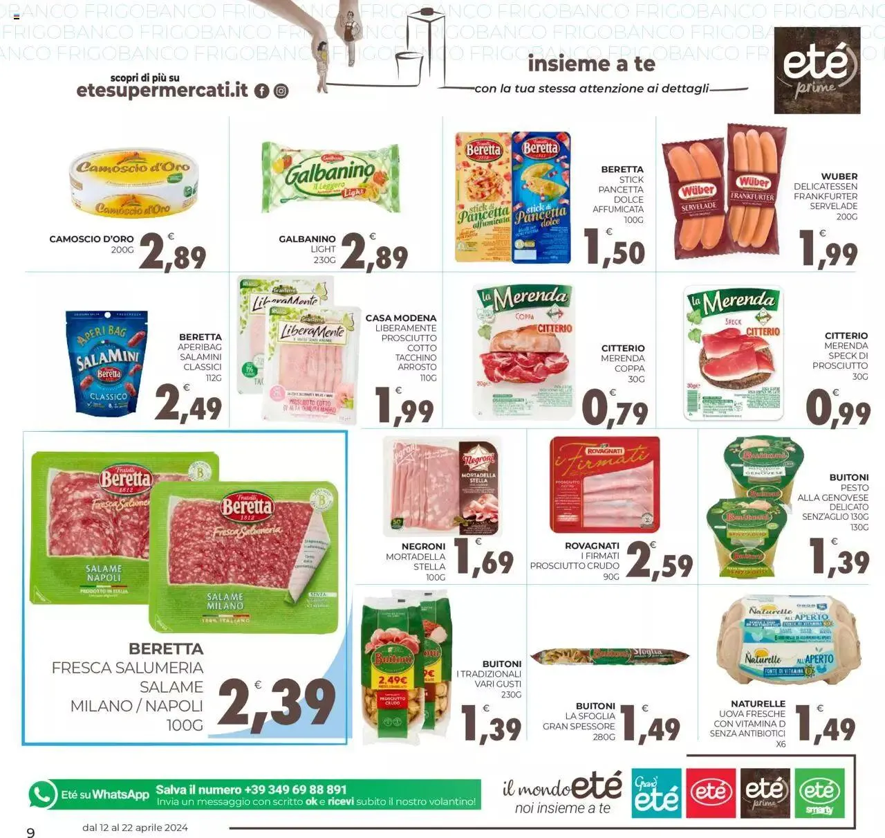 Volantino Eté Prime da 12 aprile a 22 aprile di 2024 - Pagina del volantino 9