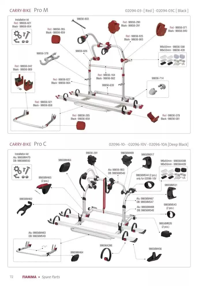 Spare parts catalogo 2025 da 14 gennaio a 31 dicembre di 2025 - Pagina del volantino 72