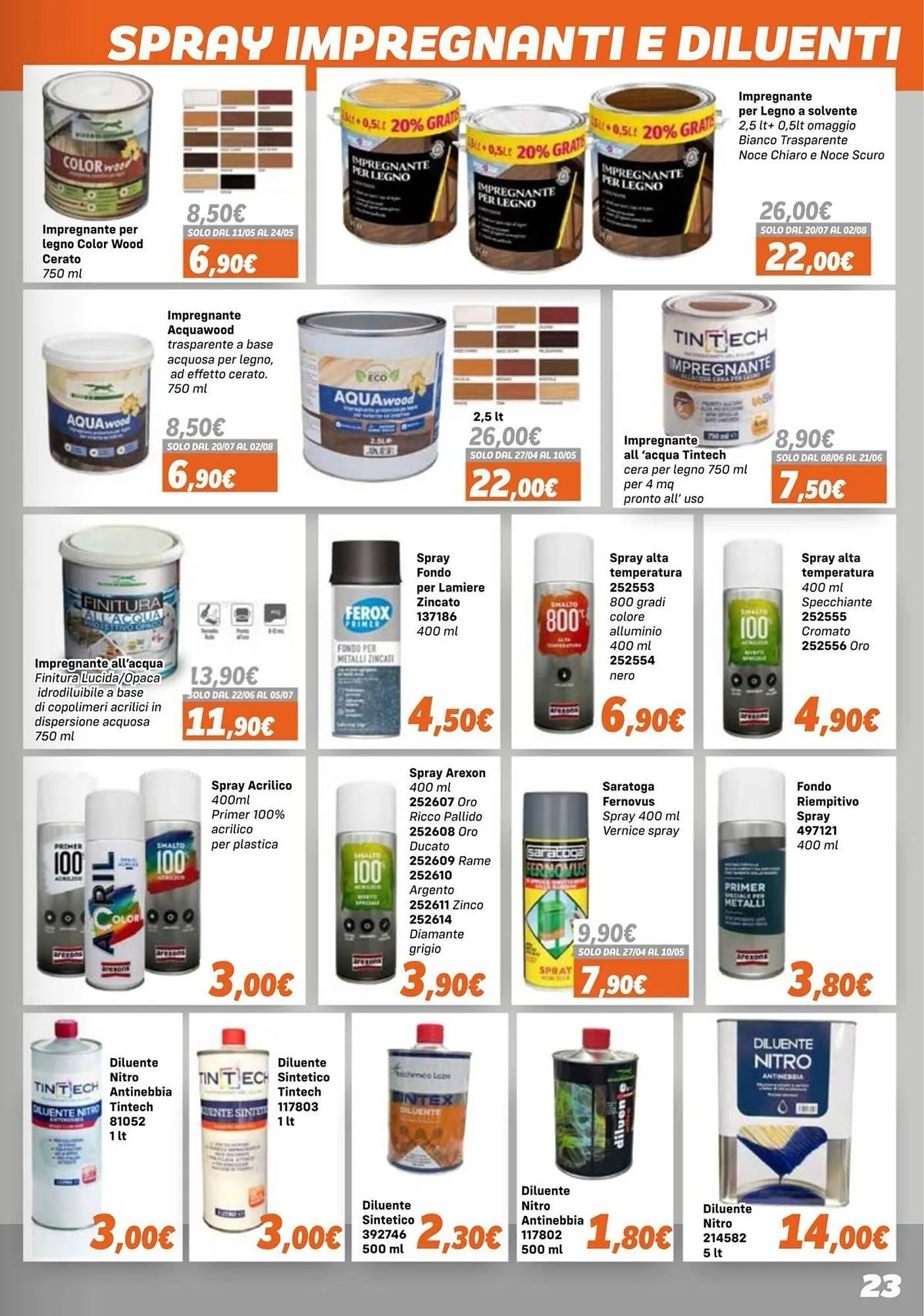 Volantino Orizzonte da 16 aprile a 11 ottobre di 2026 - Pagina del volantino 23