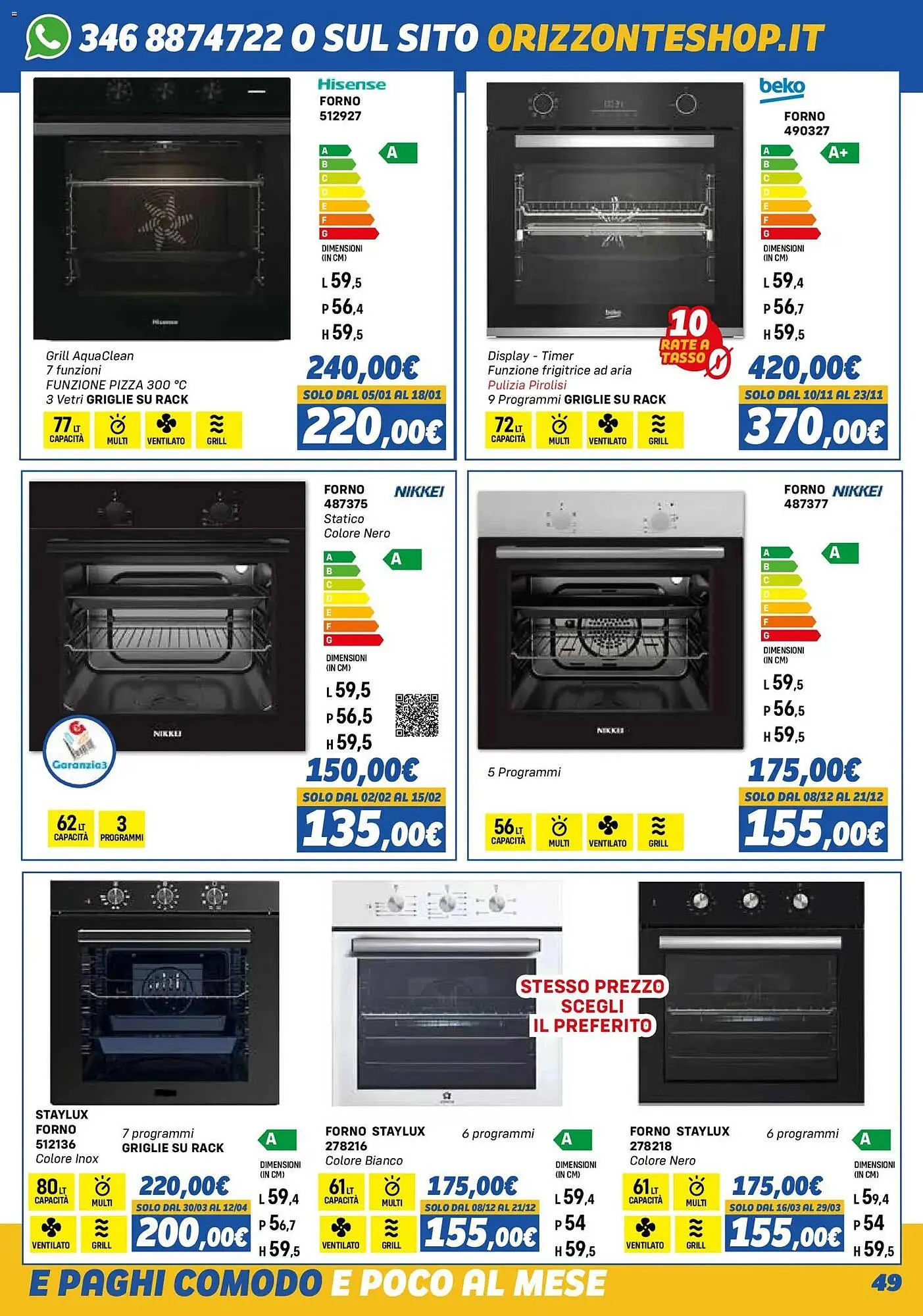 Volantino Orizzonte da 1 novembre a 30 aprile di 2026 - Pagina del volantino 49