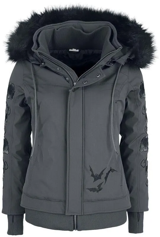 Jack & Sally | Giacca invernale | grigio | Nightmare Before Christmas