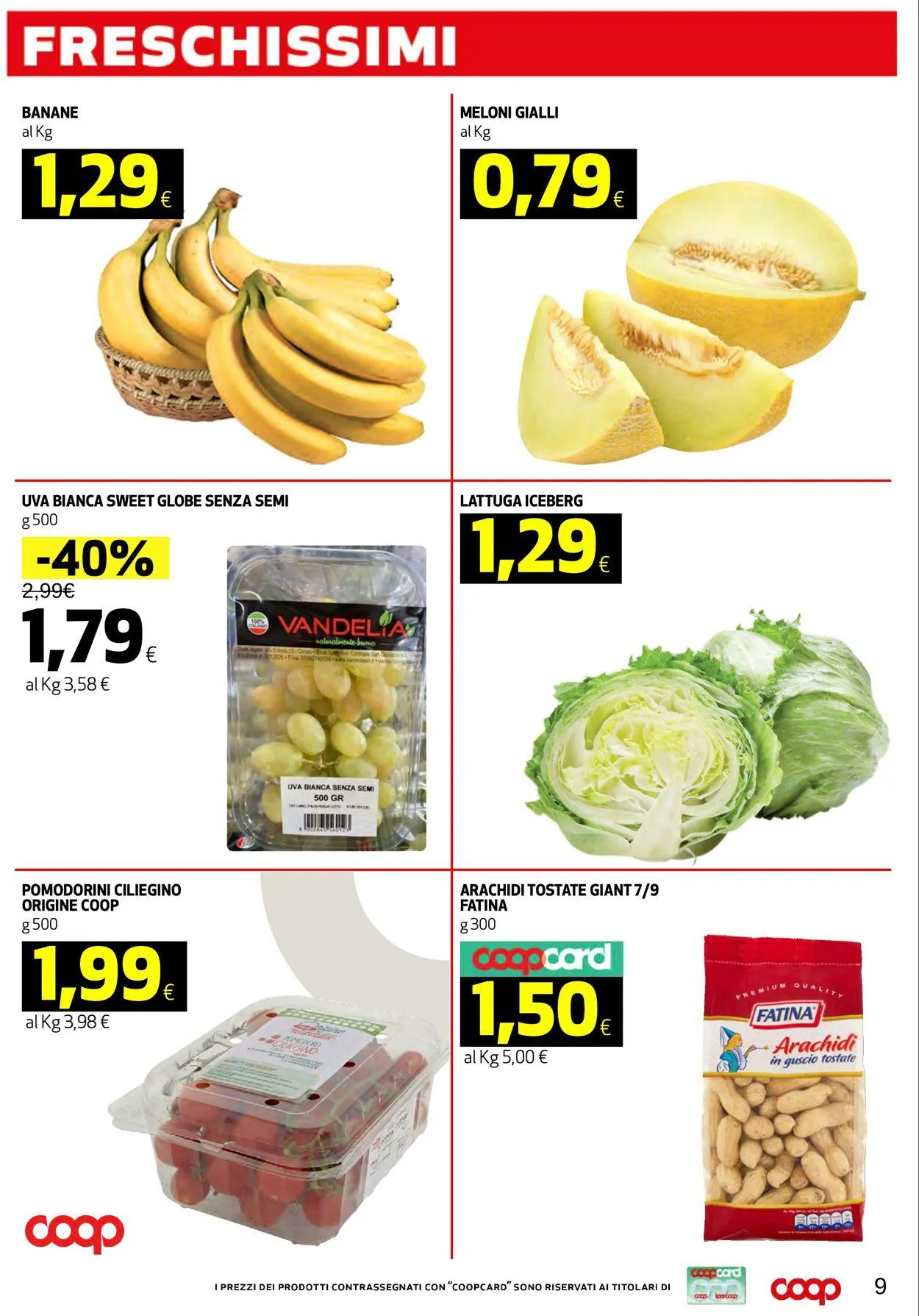 Coop Volantino attuale da 7 agosto a 20 agosto di 2025 - Pagina del volantino 9