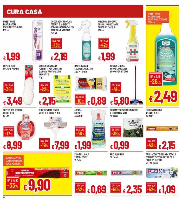 SCONTI FINO AL 50% da 3 febbraio a 12 febbraio di 2025 - Pagina del volantino 22