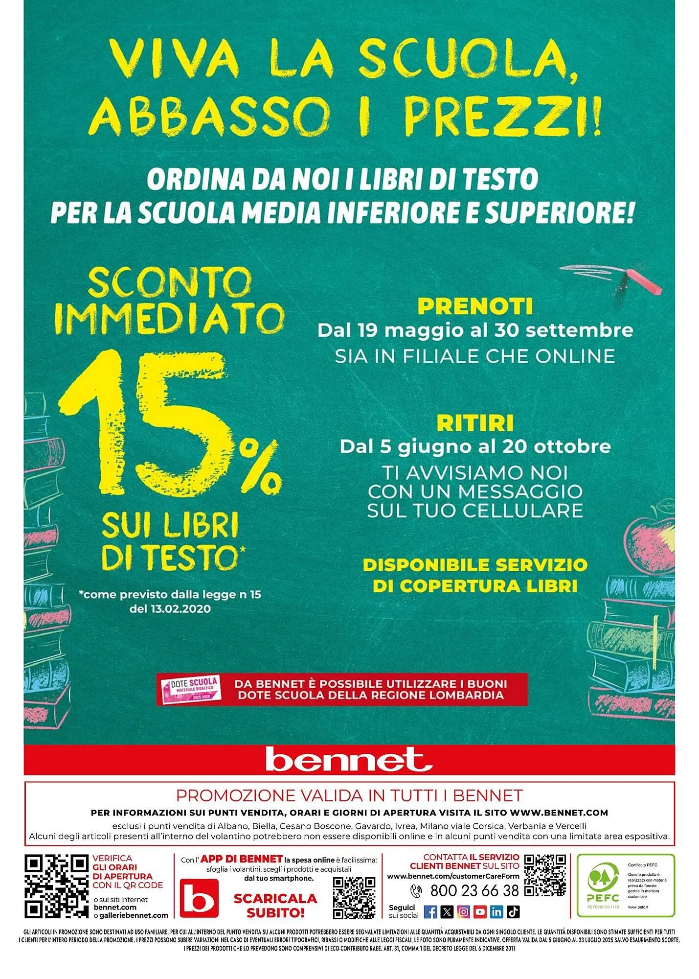 Volantino Bennet da 29 maggio a 3 luglio di 2025 - Pagina del volantino 24