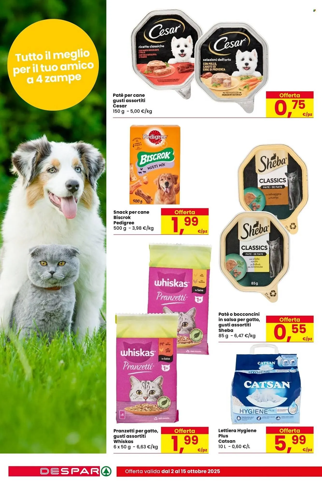 Volantino Despar da 2 ottobre a 11 ottobre di 2025 - Pagina del volantino 18
