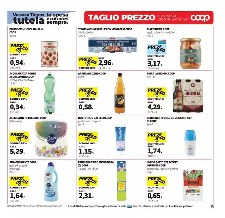 Sottocosto da 30 gennaio a 12 febbraio di 2025 - Pagina del volantino 15