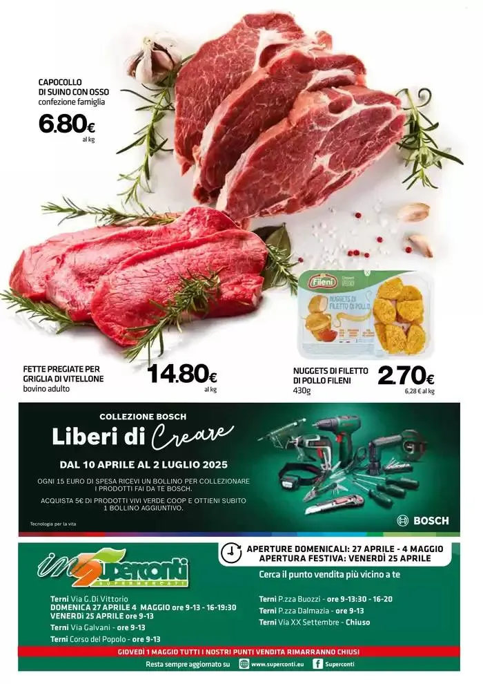 In Superconti da 23 aprile a 7 maggio di 2025 - Pagina del volantino 4