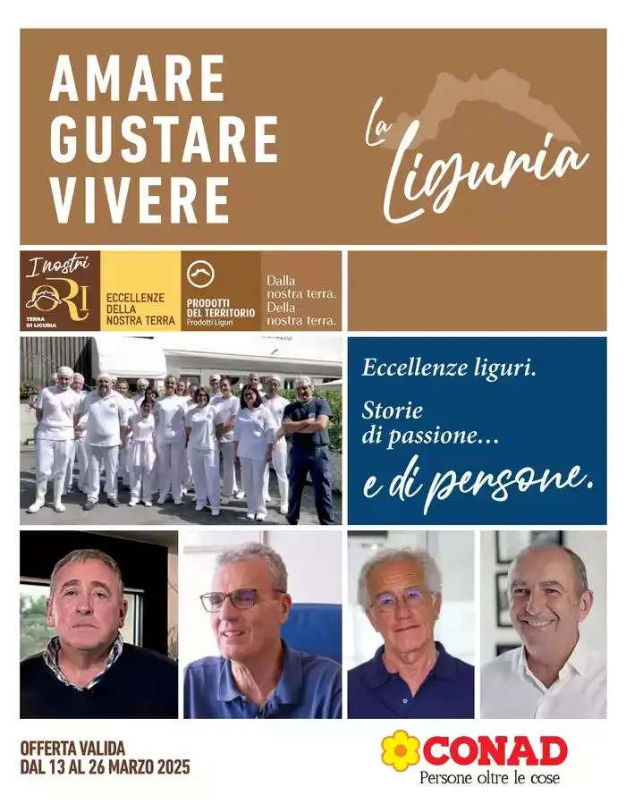 Amare gustare vivere da 13 marzo a 26 marzo di 2025 - Pagina del volantino 1