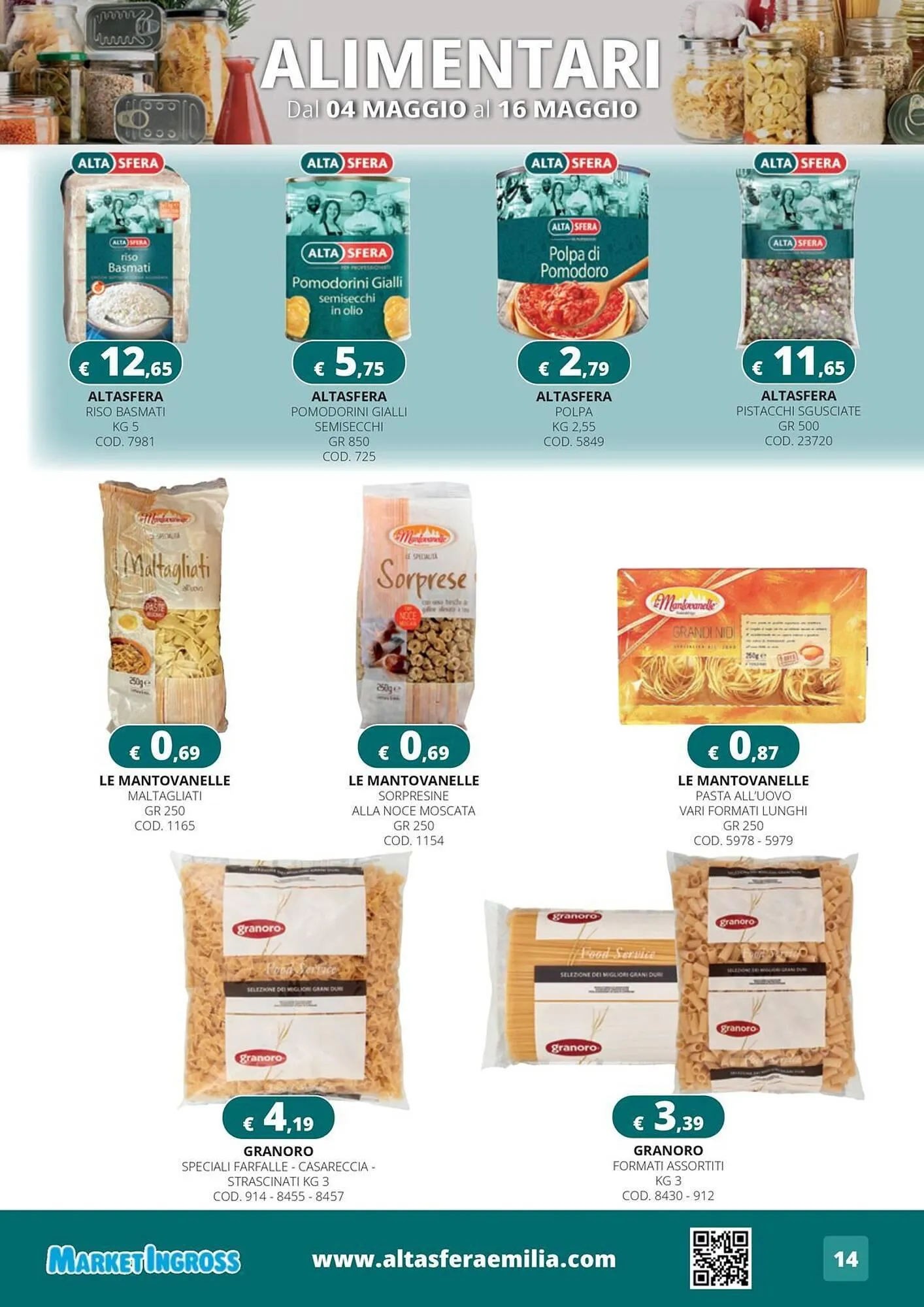 Volantino Altasfera da 4 maggio a 16 maggio di 2026 - Pagina del volantino 14