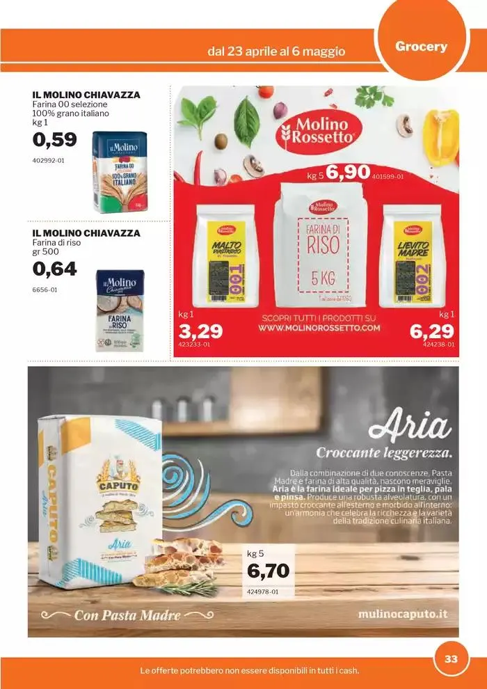 Volantino Food&Beverage da 23 aprile a 6 maggio di 2025 - Pagina del volantino 33