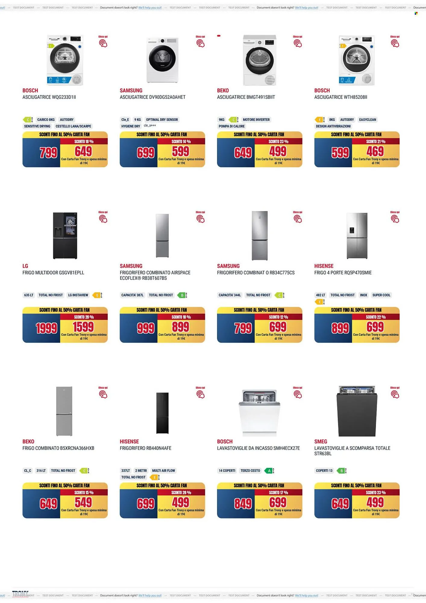 Volantino Trony da 15 gennaio a 4 febbraio di 2026 - Pagina del volantino 12