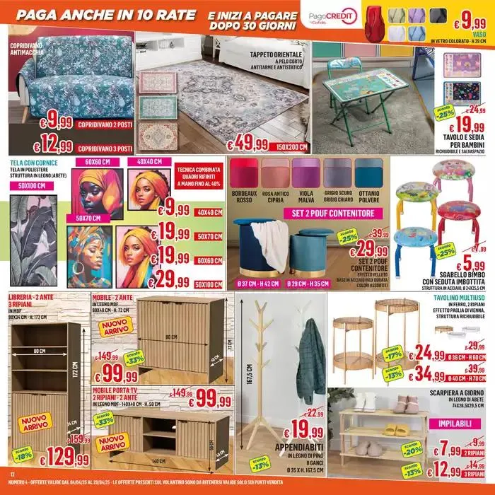 Paga anche in 10 rate da 7 aprile a 30 aprile di 2025 - Pagina del volantino 12