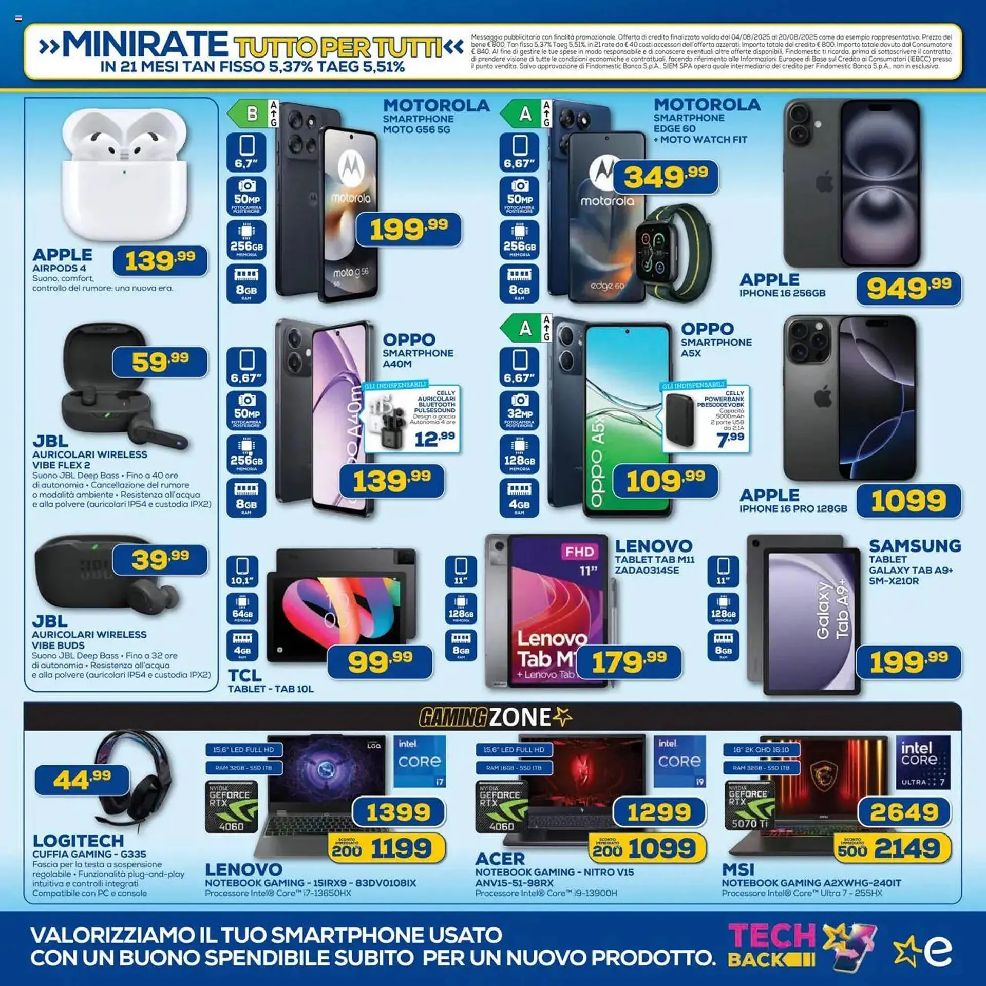 Volantino Euronics da 4 agosto a 20 agosto di 2025 - Pagina del volantino 5