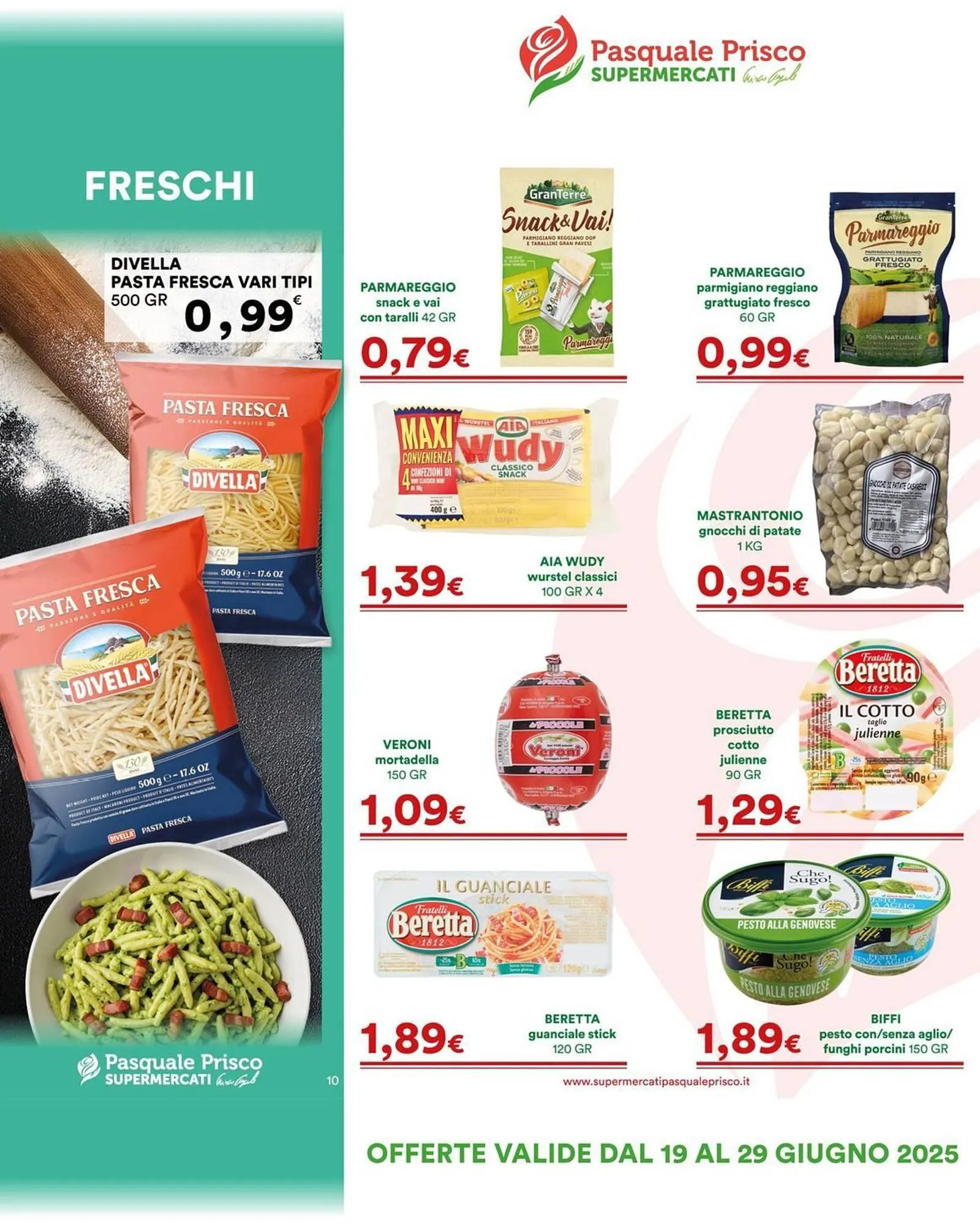 Volantino Supermercati Pasquale Prisco da 30 giugno a 13 luglio di 2025 - Pagina del volantino 10