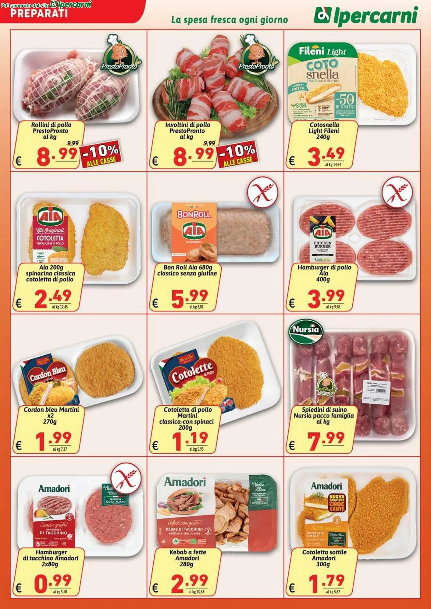 Volantino Ipercarni da 17 ottobre a 28 ottobre di 2025 - Pagina del volantino 4