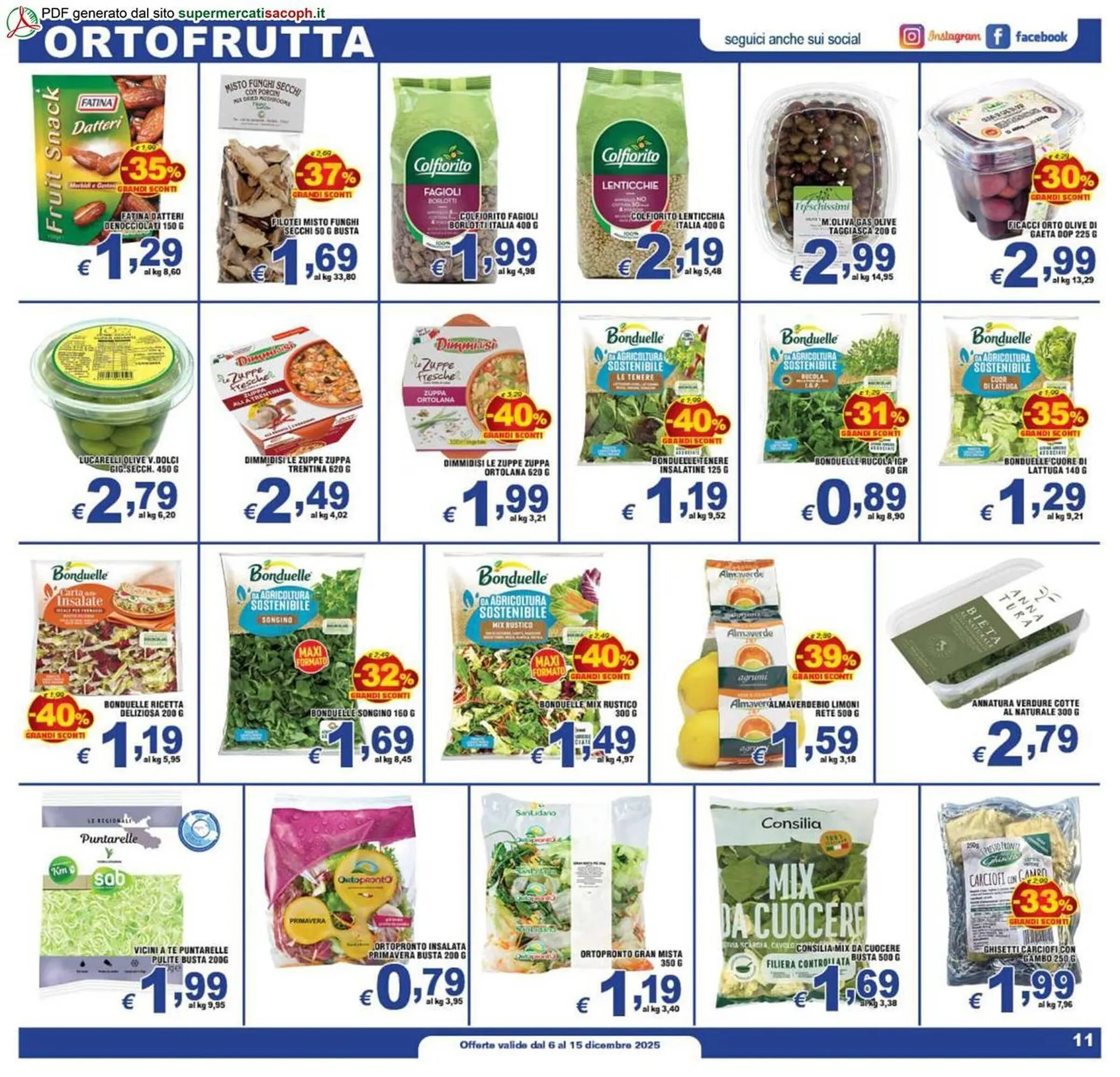 Volantino Sacoph da 6 dicembre a 15 dicembre di 2025 - Pagina del volantino 11