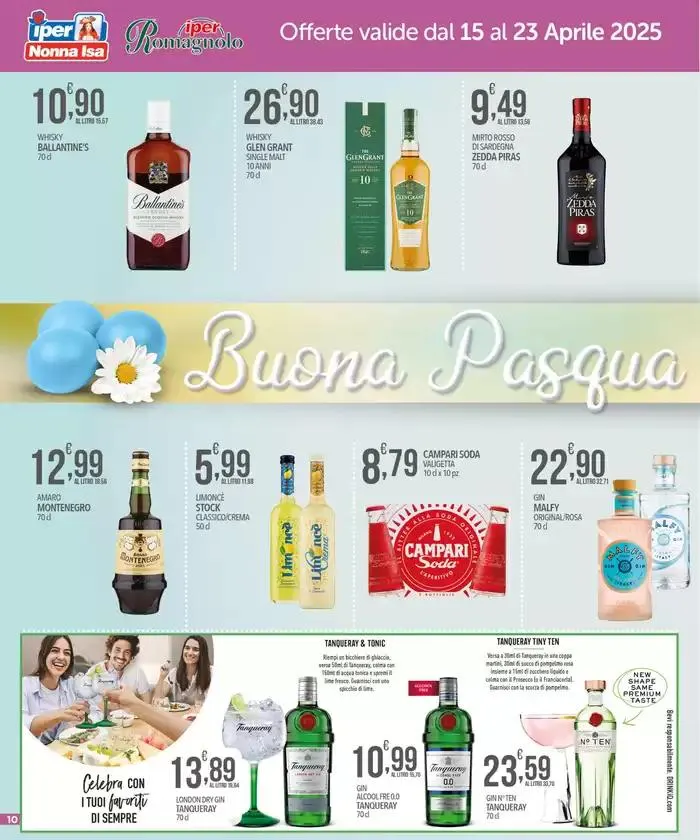 Buona Pasqua da 15 aprile a 23 aprile di 2025 - Pagina del volantino 10