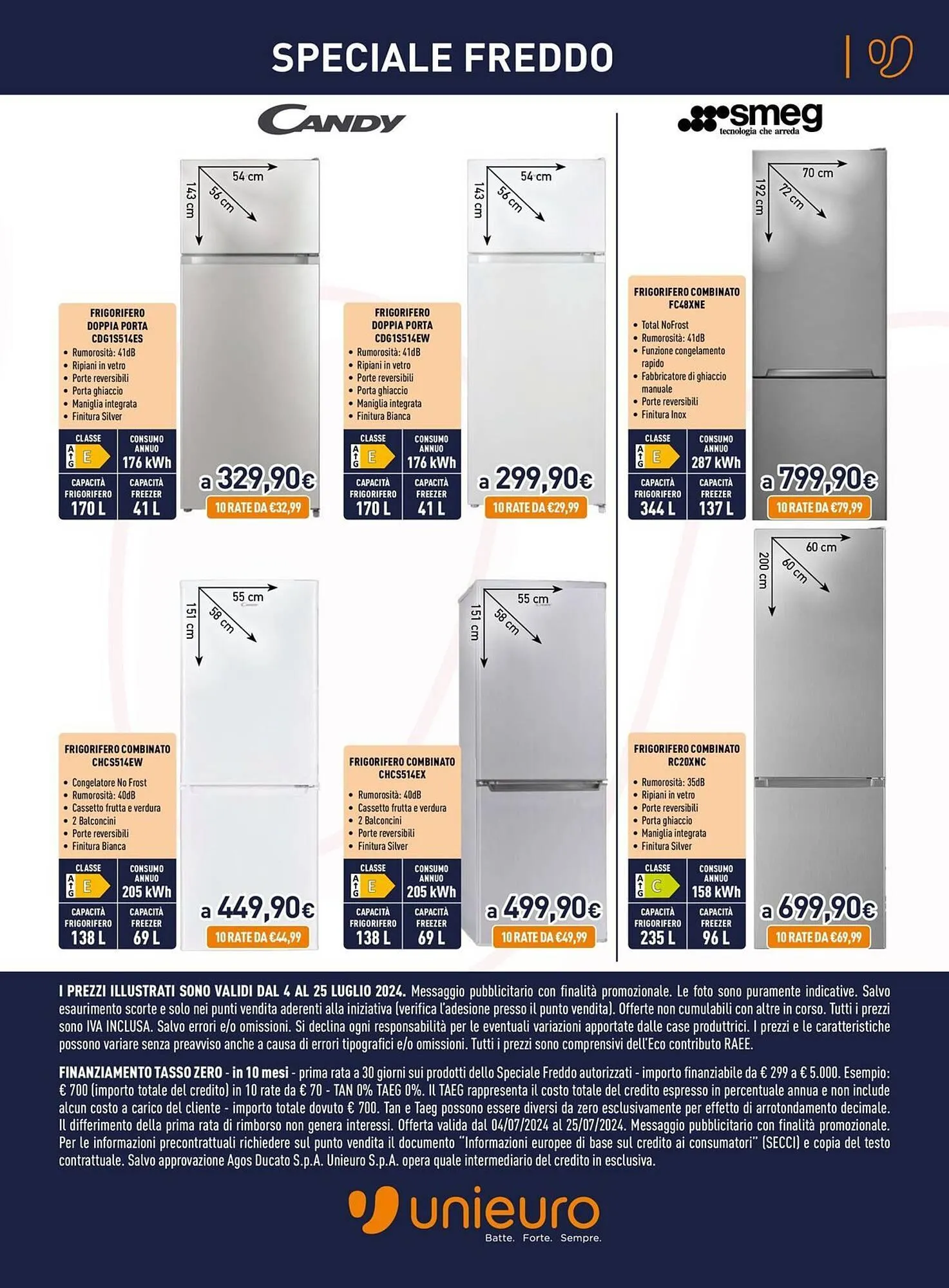 Volantino Unieuro da 4 luglio a 25 luglio di 2024 - Pagina del volantino 15