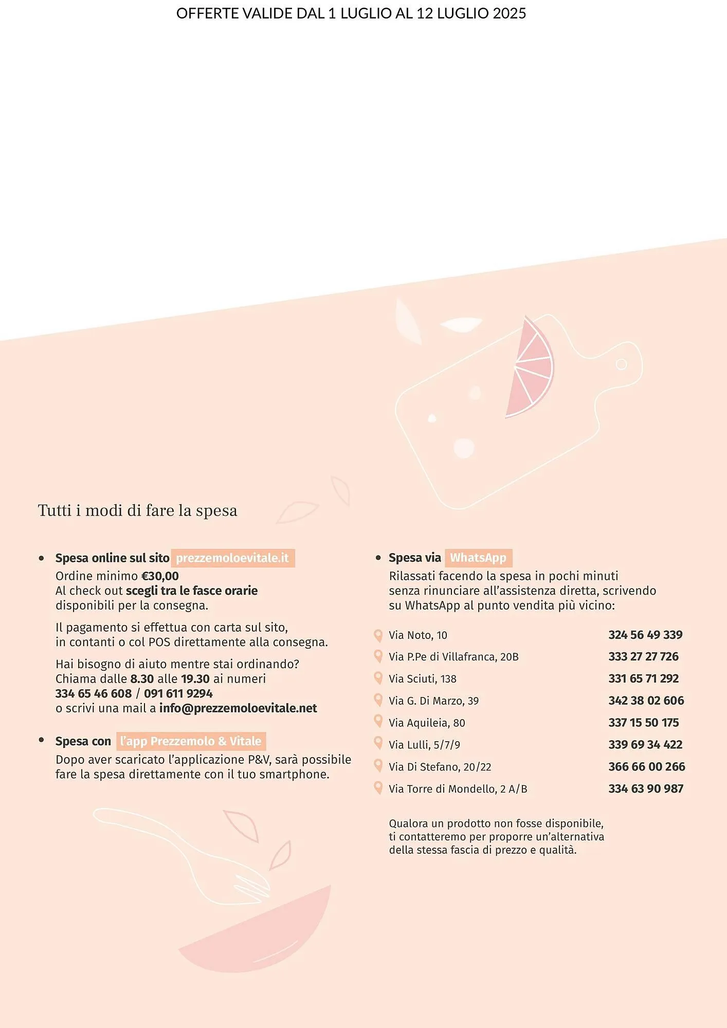 Volantino Prezzemolo e Vitale da 1 luglio a 12 luglio di 2025 - Pagina del volantino 40
