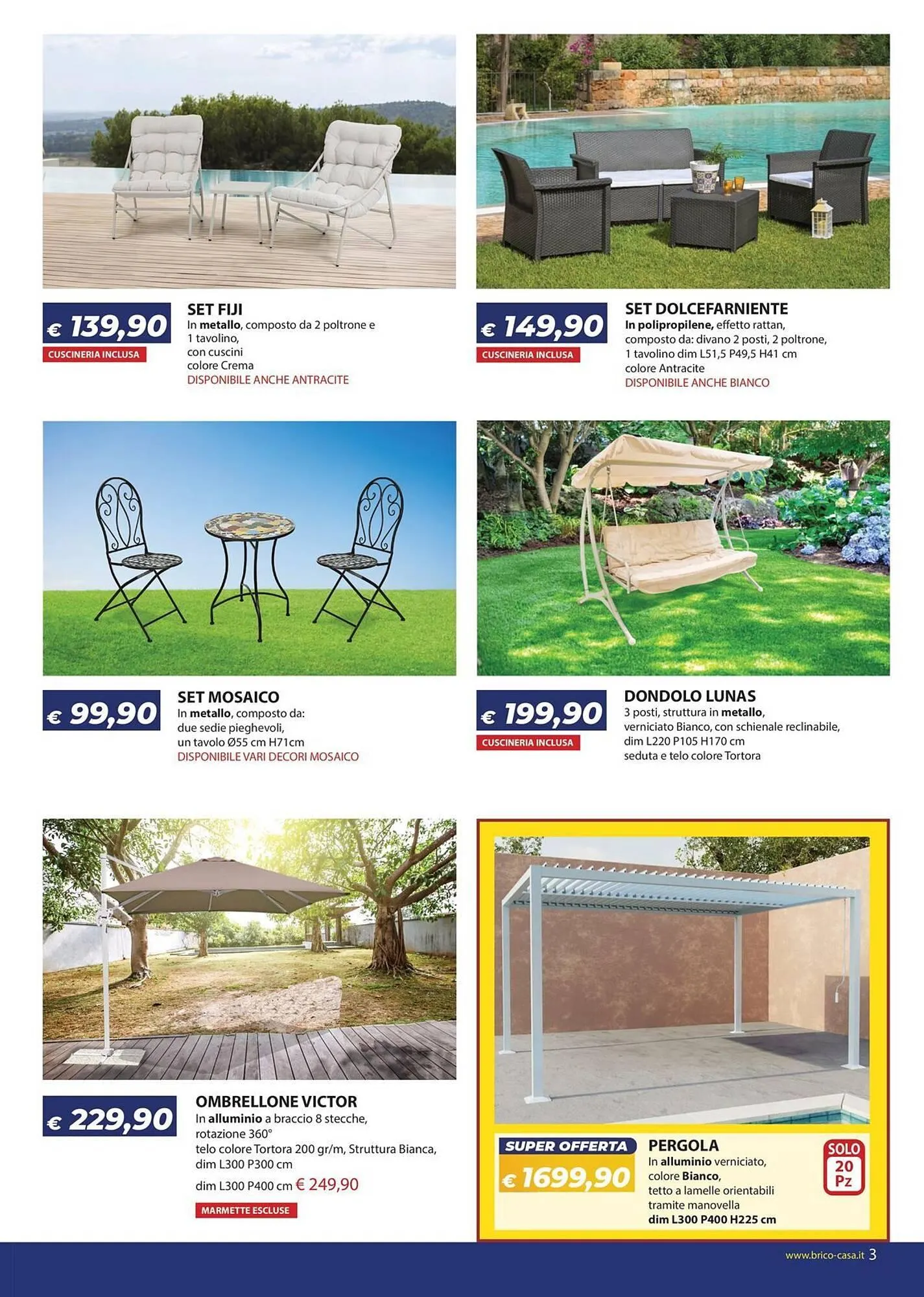 Volantino Bricocasa da 3 aprile a 27 aprile di 2025 - Pagina del volantino 3