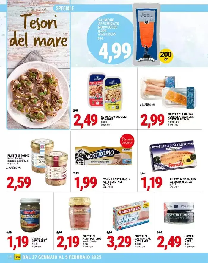 Tanti prodotti a 0,99 euro  da 27 gennaio a 5 febbraio di 2025 - Pagina del volantino 12