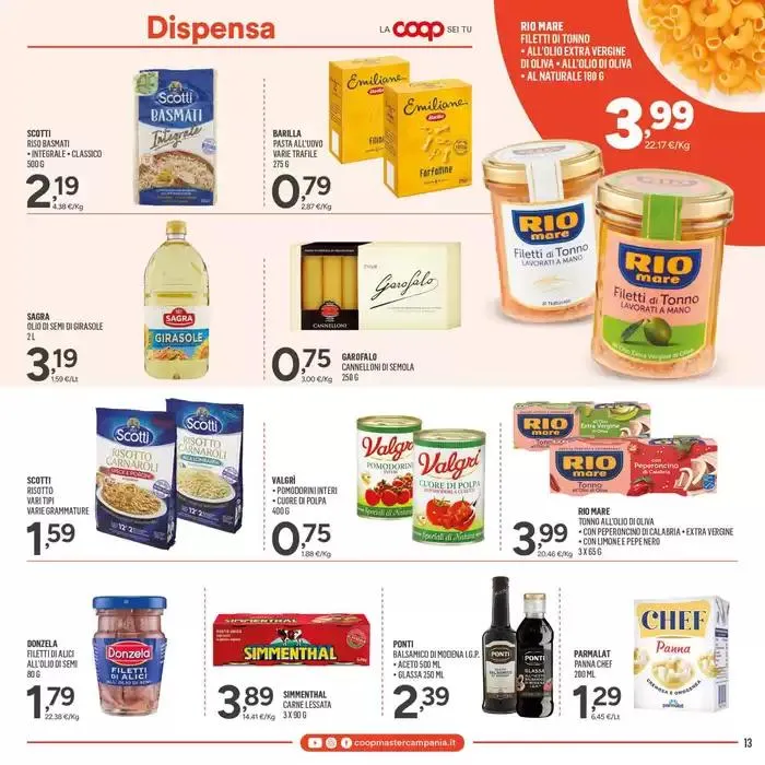 Sotto costo da 27 gennaio a 9 febbraio di 2025 - Pagina del volantino 13