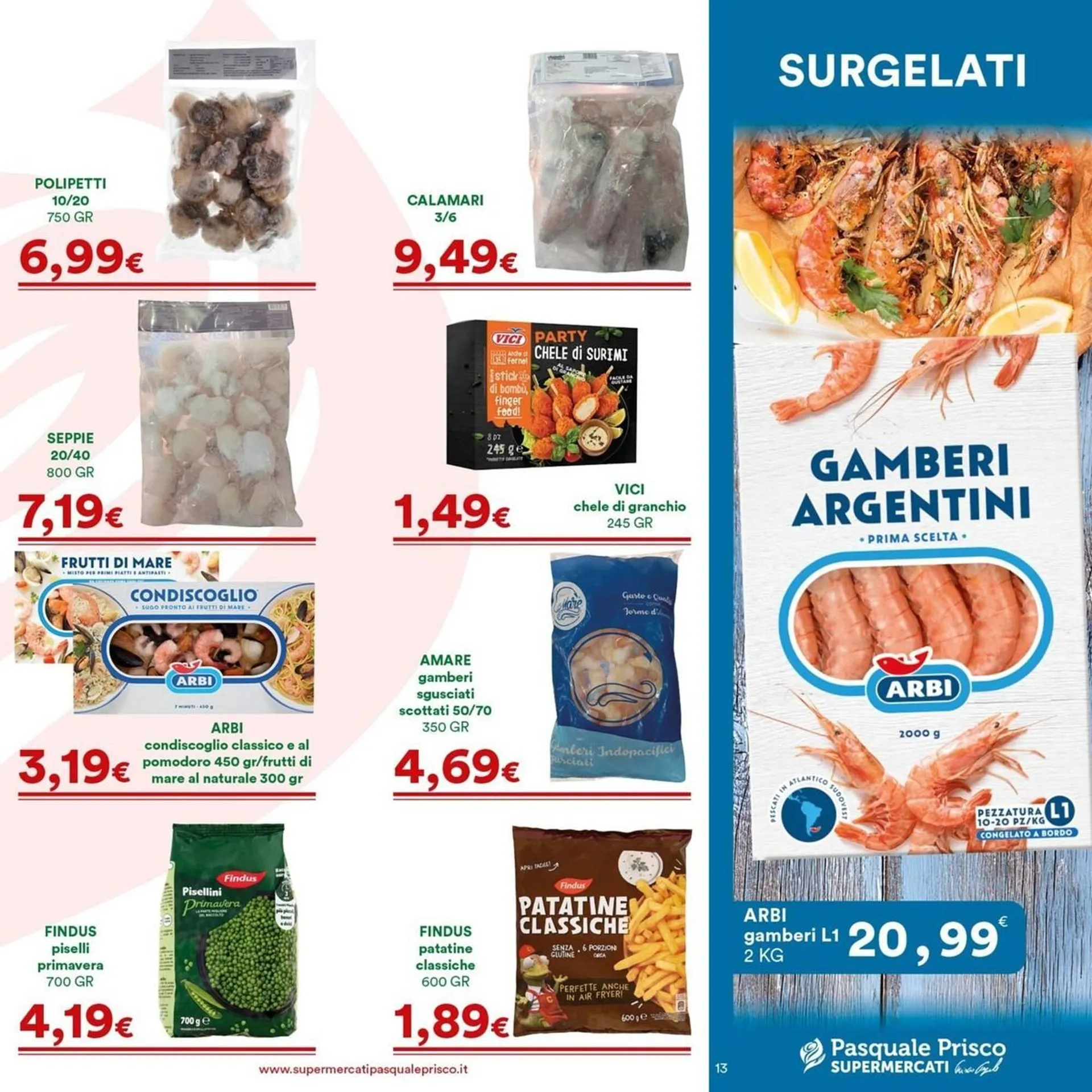 Volantino Supermercati Pasquale Prisco da 29 dicembre a 7 gennaio di 2026 - Pagina del volantino 13