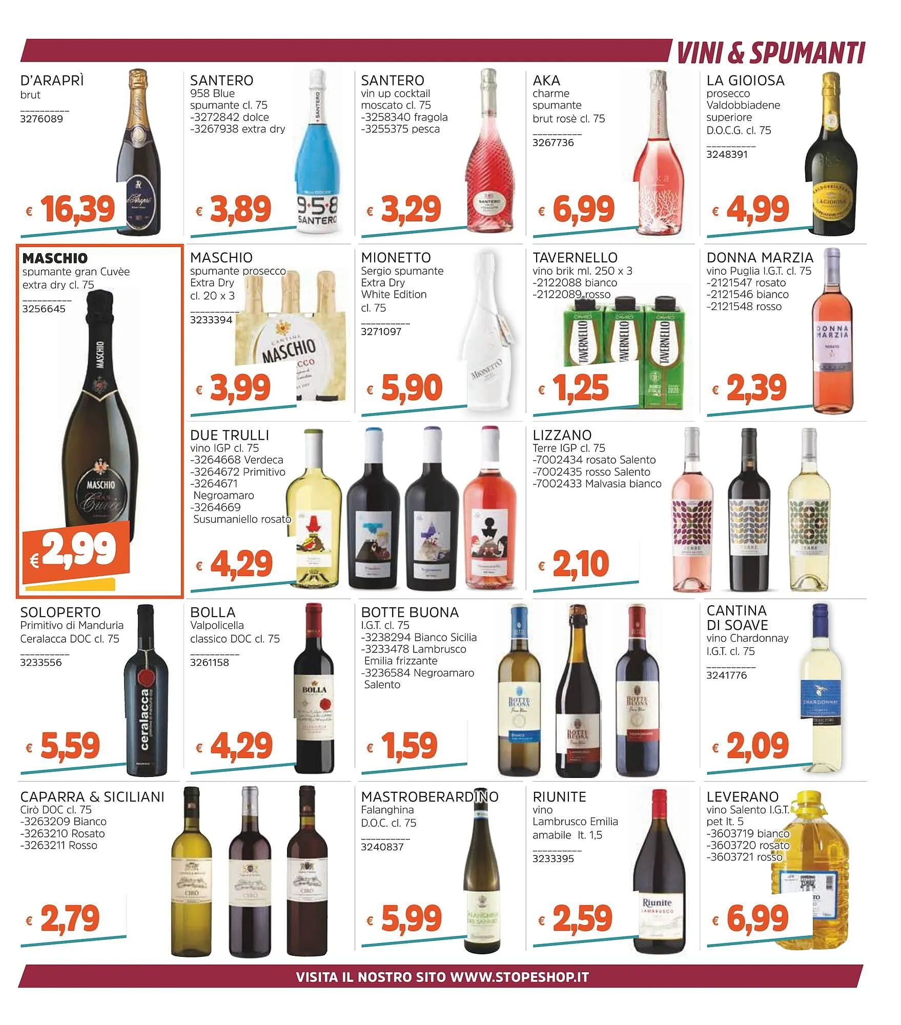 Volantino Stop&Shop da 19 febbraio a 4 marzo di 2026 - Pagina del volantino 19