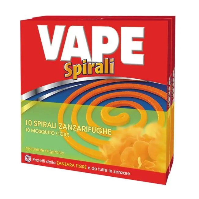Zampirone spirale per zanzare VAPE 10 pz, 20 pezzi