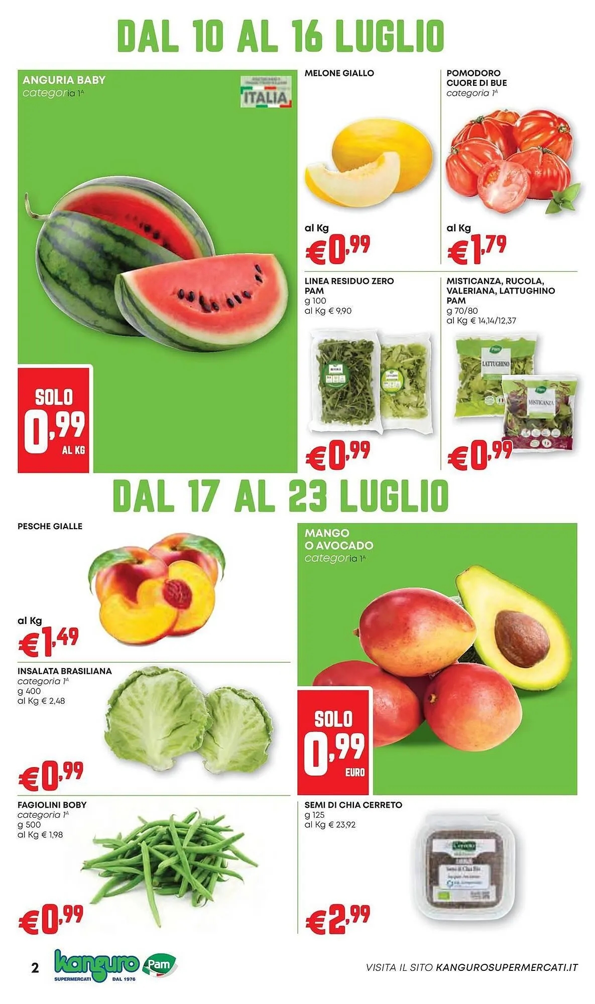 Volantino Kanguro da 10 luglio a 23 luglio di 2025 - Pagina del volantino 2