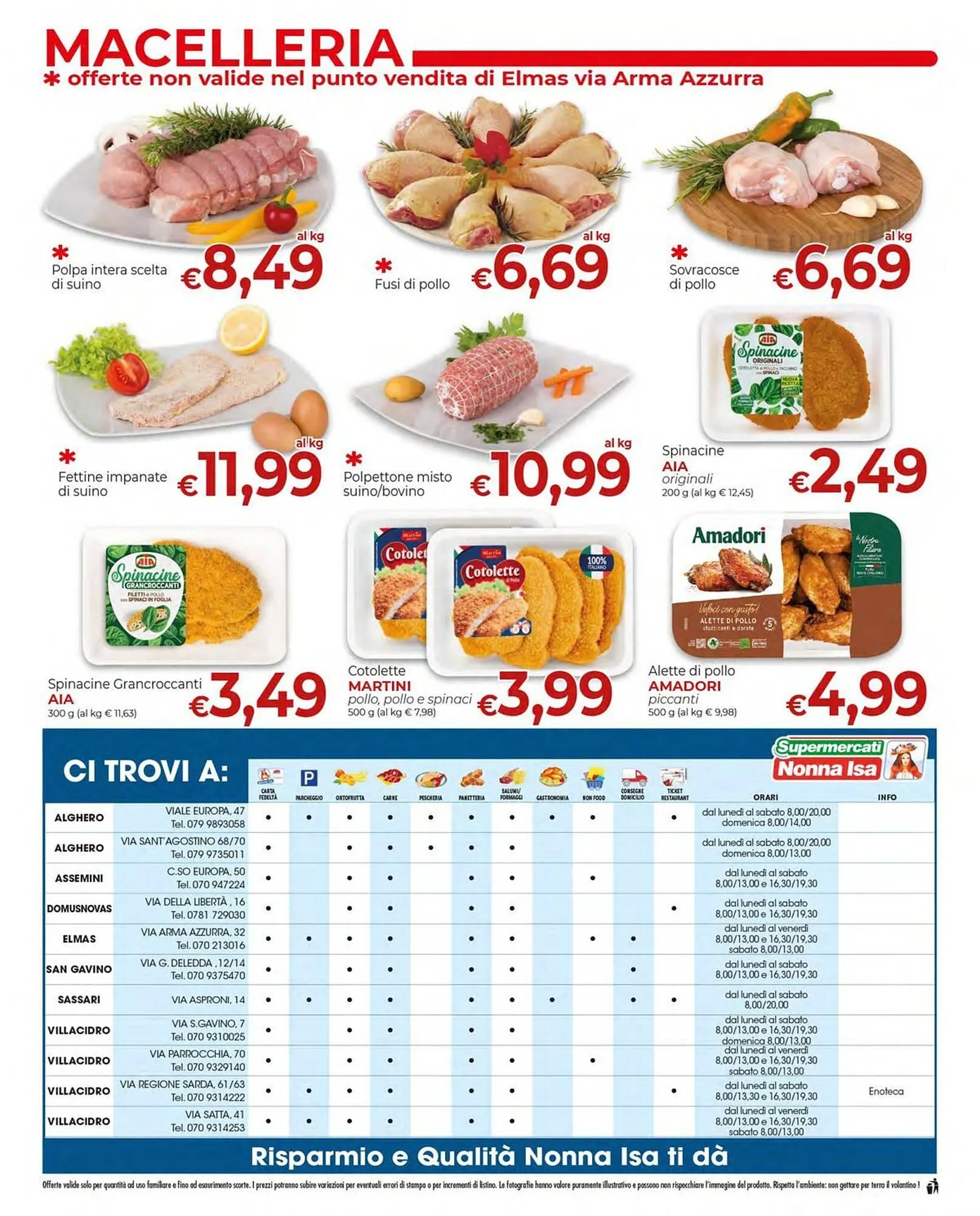 Volantino Supermercati Nonna Isa da 4 novembre a 12 novembre di 2025 - Pagina del volantino 13