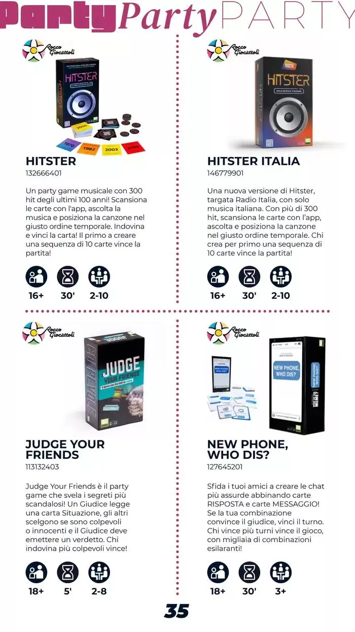 Catalogo Giochi di Società da 1 marzo a 15 marzo di 2025 - Pagina del volantino 35