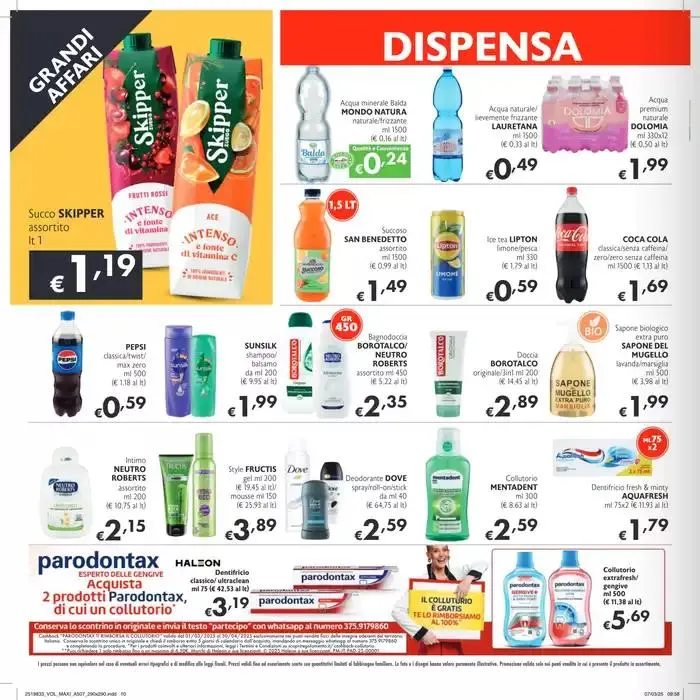 Grandi affari da 27 marzo a 9 aprile di 2025 - Pagina del volantino 10