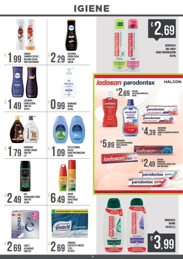 Scorta vacanze! da 5 agosto a 25 agosto di 2024 - Pagina del volantino 23