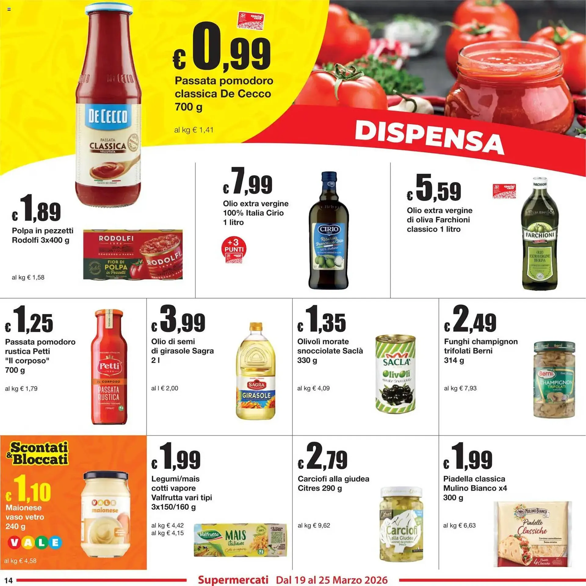 Volantino Sì con te da 19 marzo a 25 marzo di 2026 - Pagina del volantino 14