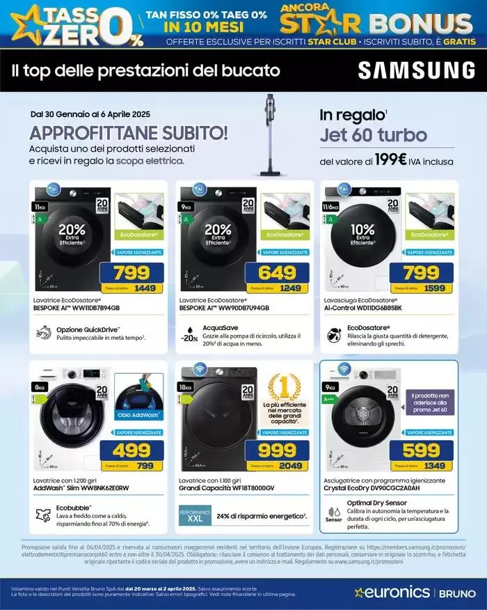 Star Bonus continua -100 euro da 20 marzo a 2 aprile di 2025 - Pagina del volantino 29