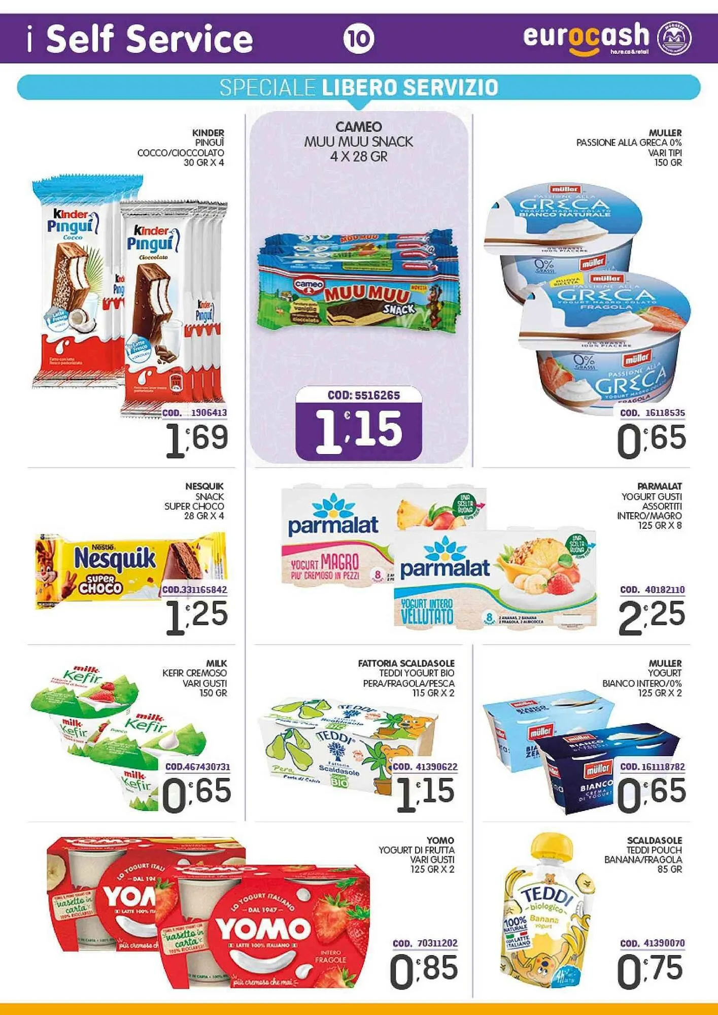 Volantino Eurocash da 27 agosto a 14 settembre di 2025 - Pagina del volantino 10