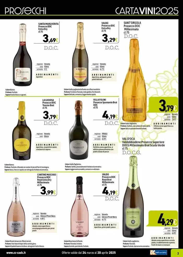 CARTA VINI 2025 da 24 marzo a 20 aprile di 2025 - Pagina del volantino 3