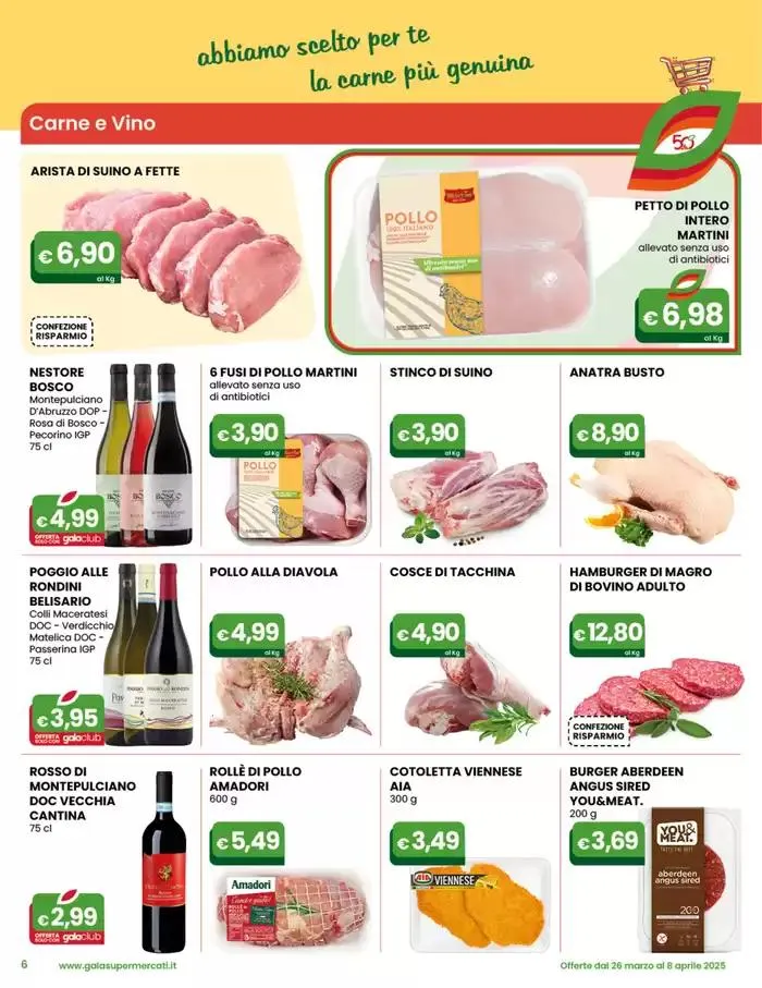 Gran risparmio da 26 marzo a 8 aprile di 2025 - Pagina del volantino 6