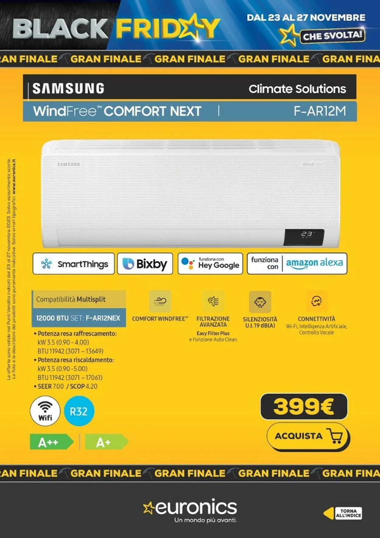 Euronics Volantino attuale da 23 novembre a 27 novembre di 2023 - Pagina del volantino 53