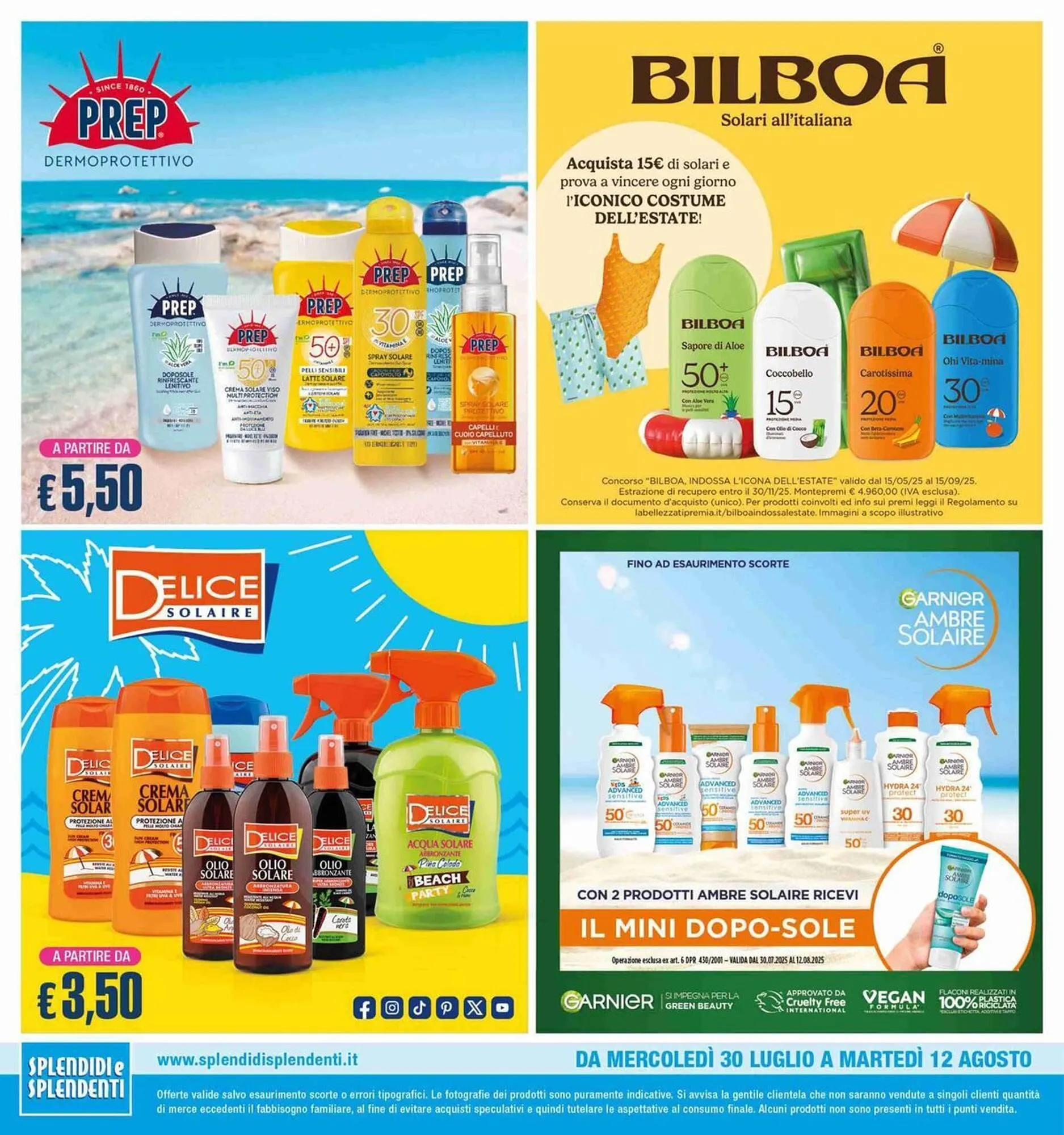 Volantino Splendidi e Splendenti da 1 agosto a 12 agosto di 2025 - Pagina del volantino 12