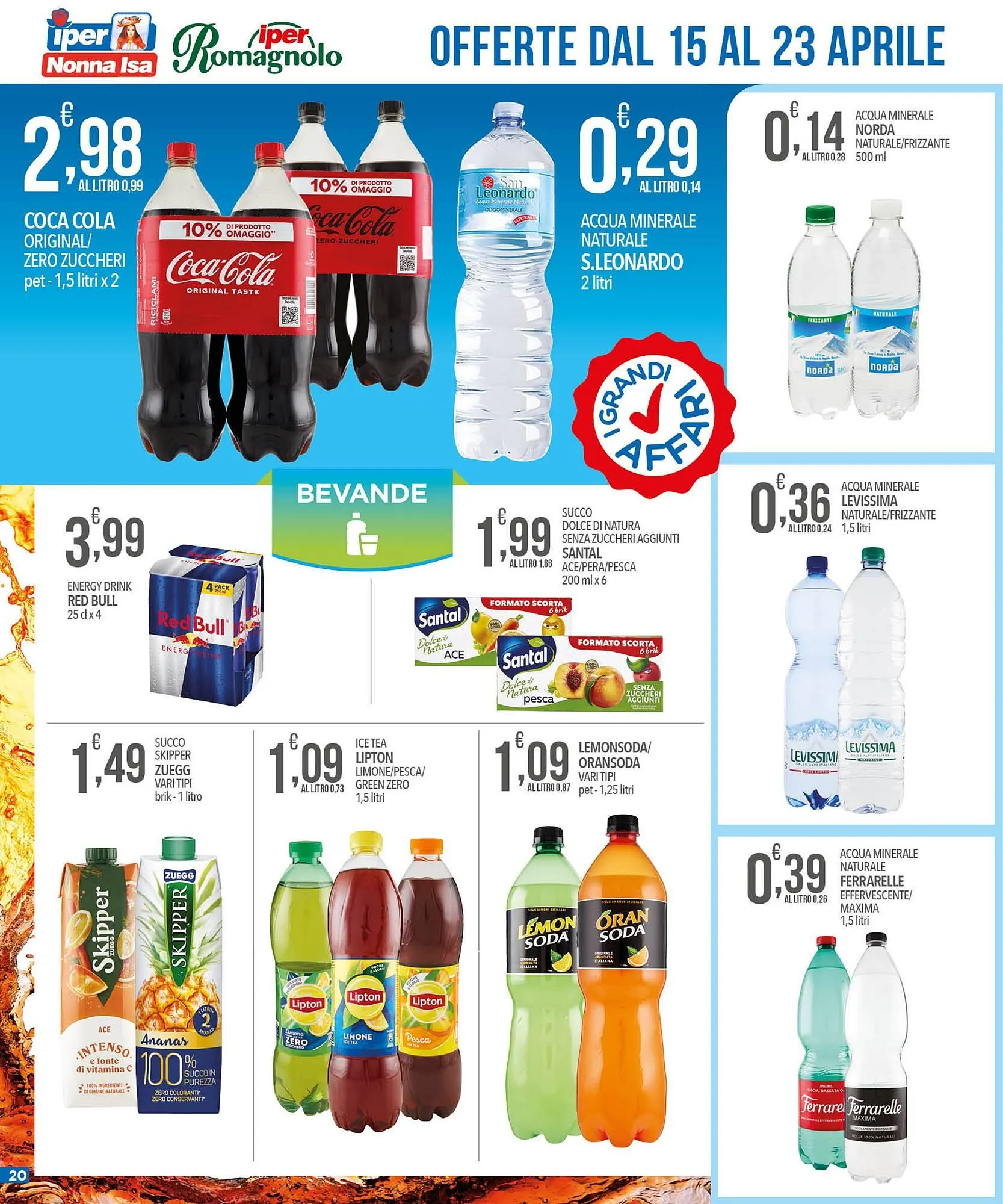 Volantino Iper Romagnolo da 15 aprile a 23 aprile di 2025 - Pagina del volantino 20