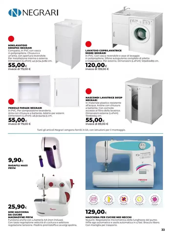 Fiera del Bianco da 8 gennaio a 5 febbraio di 2025 - Pagina del volantino 33