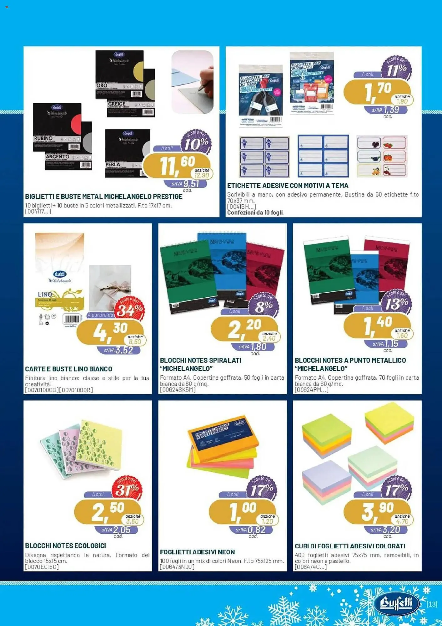 Volantino Buffetti da 1 novembre a 31 dicembre di 2025 - Pagina del volantino 13